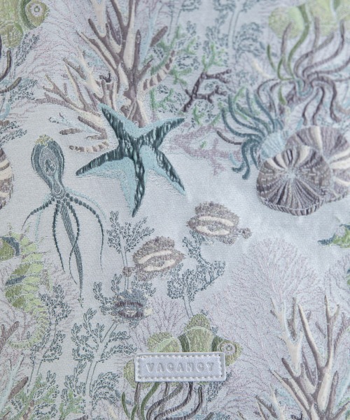 VACANCY（ヴァカンシー）の「ゴブラン柄オーバートートバッグ（トートバッグ・レディース・ホワイト/ブラック・FREE）」の8枚目の写真