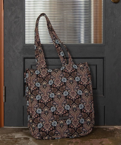 VACANCY（ヴァカンシー）の「ゴブラン柄オーバートートバッグ（トートバッグ・レディース・ホワイト/ブラック・FREE）」の11枚目の写真