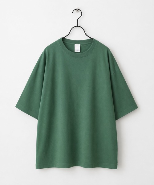 CALIFORNIA APPAREL(カリフォルニアアパレル)の「1-11A20 5.6oz スタンダード クルーネック Tシャツ(Tシャツ/カットソー・メンズ・パープル/グリーン系2/ブルー系/グリーン系1/イエロー/ゴールド/レッド/オレンジ/オリーブ/サンドベージュ/ブルー系1/ライトグレー/ミックスグレー/スミクロ/ブラック/ホワイト/オートミール/ブルー系2/アイボリー・L/XL/M/S)」の10枚目の写真