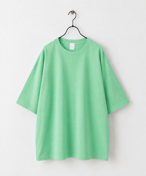 CALIFORNIA APPAREL(カリフォルニアアパレル)の「1-11A20 5.6oz スタンダード クルーネック Tシャツ(Tシャツ/カットソー・メンズ・パープル/グリーン系2/ブルー系/グリーン系1/イエロー/ゴールド/レッド/オレンジ/オリーブ/サンドベージュ/ブルー系1/ライトグレー/ミックスグレー/スミクロ/ブラック/ホワイト/オートミール/ブルー系2/アイボリー・L/XL/M/S)」の11枚目の写真