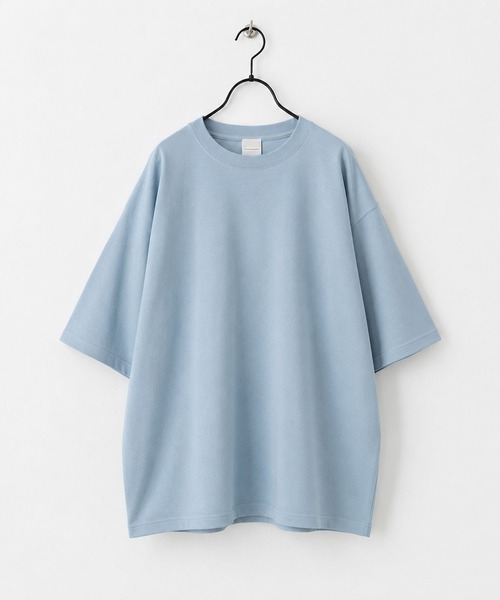 CALIFORNIA APPAREL(カリフォルニアアパレル)の「1-11A20 5.6oz スタンダード クルーネック Tシャツ(Tシャツ/カットソー・メンズ・パープル/グリーン系2/ブルー系/グリーン系1/イエロー/ゴールド/レッド/オレンジ/オリーブ/サンドベージュ/ブルー系1/ライトグレー/ミックスグレー/スミクロ/ブラック/ホワイト/オートミール/ブルー系2/アイボリー・L/XL/M/S)」の14枚目の写真