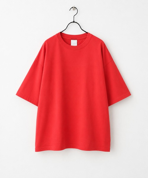 CALIFORNIA APPAREL(カリフォルニアアパレル)の「1-11A20 5.6oz スタンダード クルーネック Tシャツ(Tシャツ/カットソー・メンズ・パープル/グリーン系2/ブルー系/グリーン系1/イエロー/ゴールド/レッド/オレンジ/オリーブ/サンドベージュ/ブルー系1/ライトグレー/ミックスグレー/スミクロ/ブラック/ホワイト/オートミール/ブルー系2/アイボリー・L/XL/M/S)」の17枚目の写真