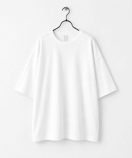 CALIFORNIA APPAREL(カリフォルニアアパレル)の「1-11A20 5.6oz スタンダード クルーネック Tシャツ(Tシャツ/カットソー・メンズ・パープル/グリーン系2/ブルー系/グリーン系1/イエロー/ゴールド/レッド/オレンジ/オリーブ/サンドベージュ/ブルー系1/ライトグレー/ミックスグレー/スミクロ/ブラック/ホワイト/オートミール/ブルー系2/アイボリー・L/XL/M/S)」の2枚目の写真