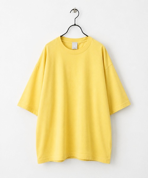 CALIFORNIA APPAREL(カリフォルニアアパレル)の「1-11A20 5.6oz スタンダード クルーネック Tシャツ(Tシャツ/カットソー・メンズ・パープル/グリーン系2/ブルー系/グリーン系1/イエロー/ゴールド/レッド/オレンジ/オリーブ/サンドベージュ/ブルー系1/ライトグレー/ミックスグレー/スミクロ/ブラック/ホワイト/オートミール/ブルー系2/アイボリー・L/XL/M/S)」の16枚目の写真