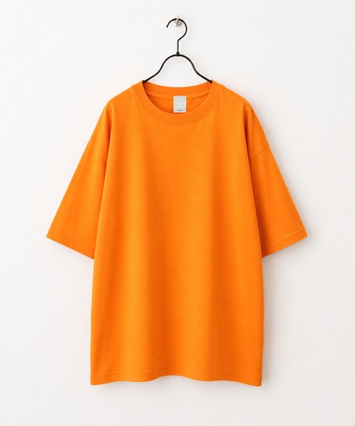 CALIFORNIA APPAREL(カリフォルニアアパレル)の「1-11A20 5.6oz スタンダード クルーネック Tシャツ(Tシャツ/カットソー・メンズ・パープル/グリーン系2/ブルー系/グリーン系1/イエロー/ゴールド/レッド/オレンジ/オリーブ/サンドベージュ/ブルー系1/ライトグレー/ミックスグレー/スミクロ/ブラック/ホワイト/オートミール/ブルー系2/アイボリー・L/XL/M/S)」の18枚目の写真
