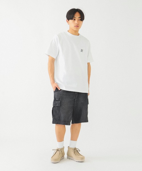BEAMS（ビームス）の「BEAMS / BMSロゴ ベーシック Tシャツ（Tシャツ/カットソー・レディース・ネイビー/ブラック/ホワイト・M/S/XXL/XL/L）」の9枚目の写真