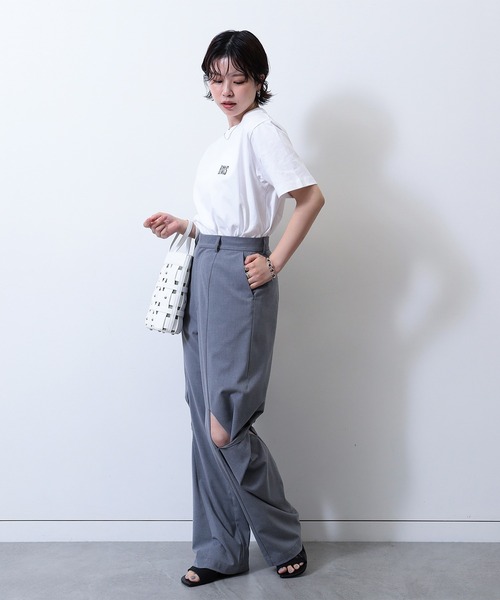 BEAMS(ビームス)の「ベーシックフィット BMS ロゴ Tシャツ(Tシャツ/カットソー・メンズ・ネイビー/ブラック/ホワイト・M/S/XXL/XL/L)」の10枚目の写真