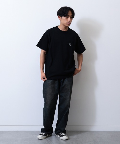 BEAMS(ビームス)の「ベーシックフィット BMS ロゴ Tシャツ(Tシャツ/カットソー・メンズ・ネイビー/ブラック/ホワイト・M/S/XXL/XL/L)」の14枚目の写真