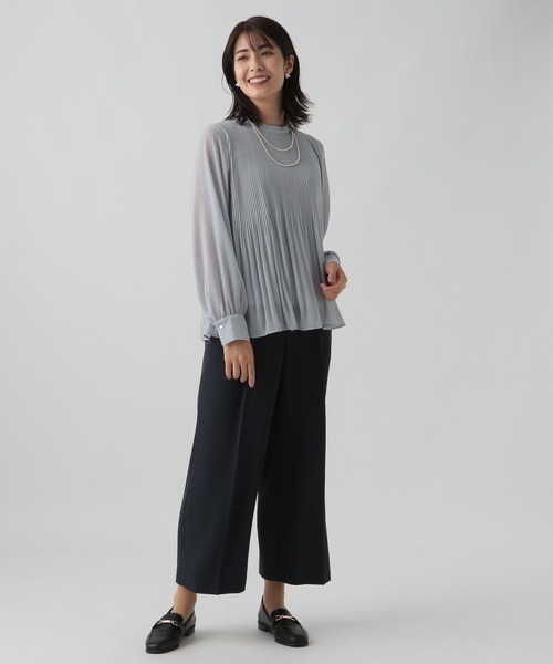 Elura(エルーラ)の「<セレモニーでもお仕事でも使える!>映えラクワイドパンツ(その他パンツ・レディース・ネイビー/ホワイト/ブラック・LARGE/MEDIUM/SMALL)」の11枚目の写真