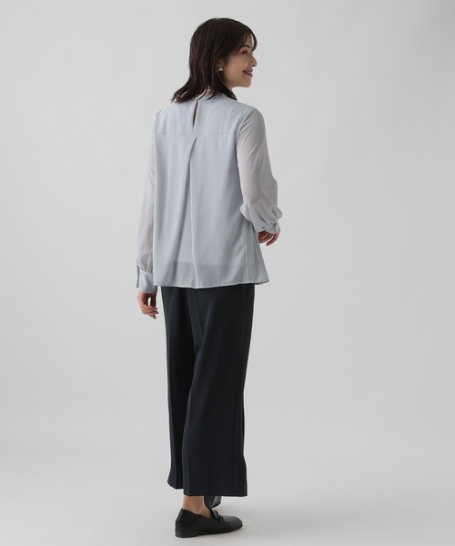 Elura(エルーラ)の「<セレモニーでもお仕事でも使える!>映えラクワイドパンツ(その他パンツ・レディース・ネイビー/ホワイト/ブラック・LARGE/MEDIUM/SMALL)」の12枚目の写真