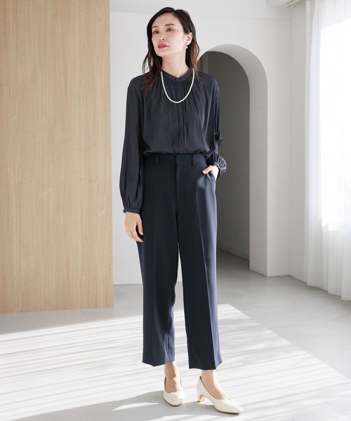 Elura(エルーラ)の「<セレモニーでもお仕事でも使える!>映えラクワイドパンツ(その他パンツ・レディース・ネイビー/ホワイト/ブラック・LARGE/MEDIUM/SMALL)」の20枚目の写真
