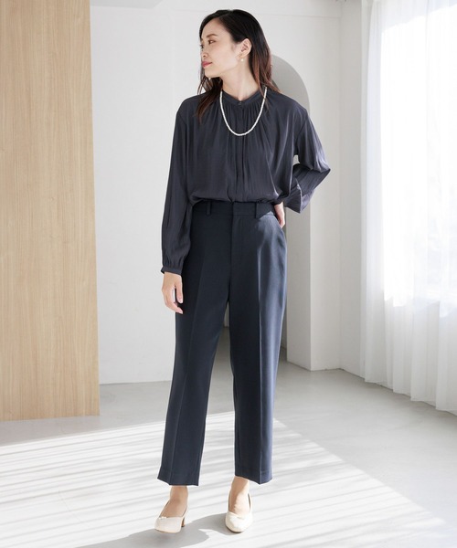 Elura(エルーラ)の「<セレモニーでもお仕事でも使える!>映えラクワイドパンツ(その他パンツ・レディース・ネイビー/ホワイト/ブラック・LARGE/MEDIUM/SMALL)」の21枚目の写真