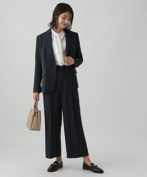 Elura(エルーラ)の「<セレモニーでもお仕事でも使える!>映えラクワイドパンツ(その他パンツ・レディース・ネイビー/ホワイト/ブラック・LARGE/MEDIUM/SMALL)」の9枚目の写真