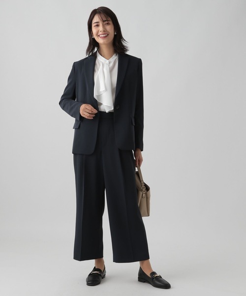 Elura(エルーラ)の「<セレモニーでもお仕事でも使える!>映えラクワイドパンツ(その他パンツ・レディース・ネイビー/ホワイト/ブラック・LARGE/MEDIUM/SMALL)」の10枚目の写真