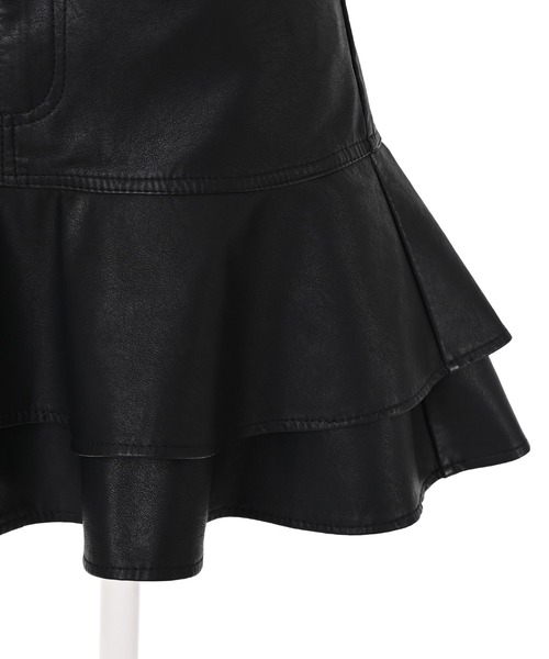 【新品】Narcissus ナルシス カンカンフリルミニスカート　黒　完売品 セール】【Narcissus】カンカンフリルミニスカート（スカート