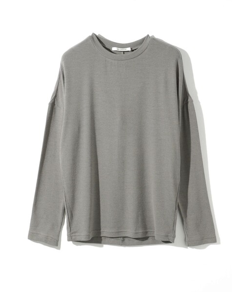 tシャツ MIDIUMISOLID for Ladies タイトリブプルオーバー レディース MIDIUMISOLID for Ladies タイトリブプルオーバー（Tシャツ