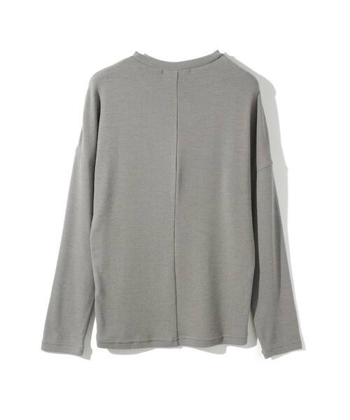 tシャツ MIDIUMISOLID for Ladies タイトリブプルオーバー レディース MIDIUMISOLID for Ladies タイトリブプルオーバー（Tシャツ