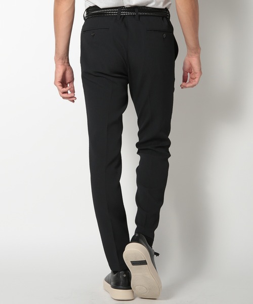 MEN'S BIGI（メンズビギ）の「ヘリンボーンストレッチパンツ（スラックス・メンズ・ブラック/ネイビー・01/02/03/04）」の8枚目の写真