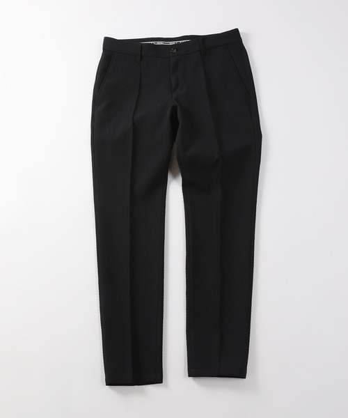 MEN'S BIGI（メンズビギ）の「ヘリンボーンストレッチパンツ（スラックス・メンズ・ブラック/ネイビー・01/02/03/04）」の10枚目の写真