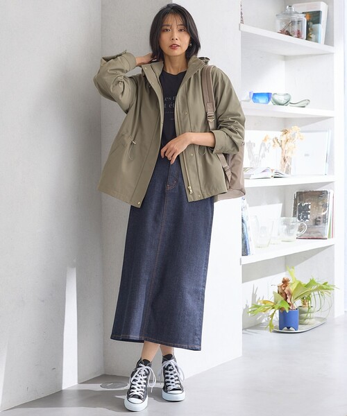 23区(ニジュウサンク)の「【洗える】ミューズ ロゴTシャツ(Tシャツ/カットソー・レディース・ブラック系/ホワイト系・48/44/46)」の8枚目の写真
