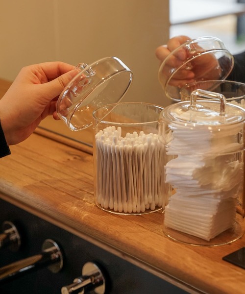 URBAN RESEARCH DOORS（アーバンリサーチドアーズ）の「AXCIS　ガラスキャニスターS（インテリア雑貨・レディース・クリア・SMALL）」の5枚目の写真