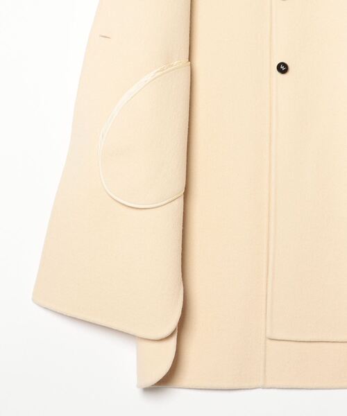 JIL SANDER(ジルサンダー)の「JIL SANDER W COAT 04 DB(その他アウター・レディース・ブラック/ベージュ・34/32)」の4枚目の写真
