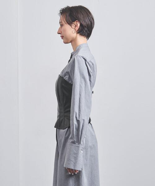 UNITED ARROWS(ユナイテッドアローズ)の「フェイクレザー ベアトップ(チューブトップ・レディース・ブラック・FREE)」の5枚目の写真