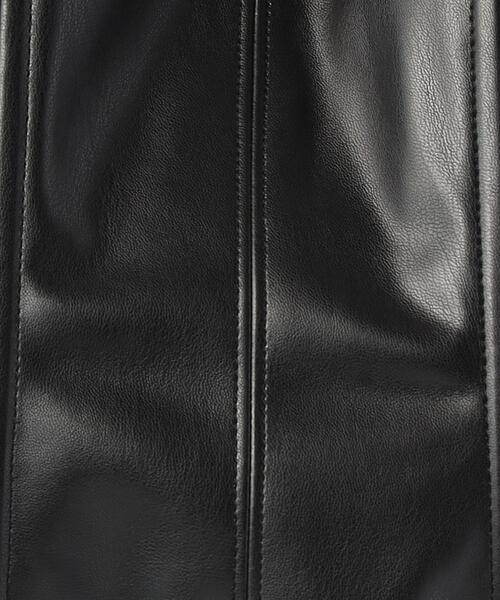 UNITED ARROWS(ユナイテッドアローズ)の「フェイクレザー ベアトップ(チューブトップ・レディース・ブラック・FREE)」の14枚目の写真