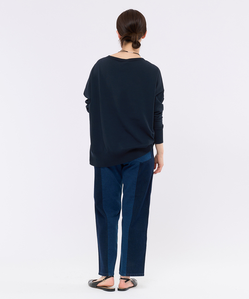 IENA（イエナ）の「コットンストレッチ NEOワイド長袖プル