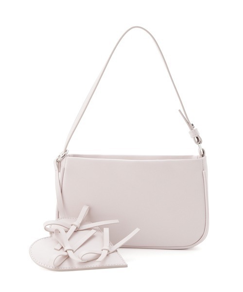 LILY BROWN（リリーブラウン）の「ミニリボンバッグ（ショルダーバッグ・レディース・ブラック/シルバー/ライトピンク・FREE）」の5枚目の写真