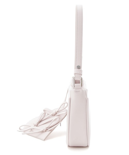 LILY BROWN（リリーブラウン）の「ミニリボンバッグ（ショルダーバッグ・レディース・ブラック/シルバー/ライトピンク・FREE）」の7枚目の写真