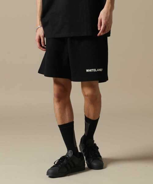 WHITELAND(ホワイトランド)の「【WEB&DEPOT限定】WHITELAND/ホワイトランド/OWL/LOGO SWT SHORTS/ロゴ スウェットショーツ(スウェットパンツ・メンズ・ブラック/ホワイト/カーキ・M/S/L)」の21枚目の写真