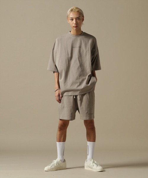 WHITELAND(ホワイトランド)の「【WEB&DEPOT限定】WHITELAND/ホワイトランド/OWL/LOGO SWT SHORTS/ロゴ スウェットショーツ(スウェットパンツ・メンズ・ブラック/ホワイト/カーキ・M/S/L)」の12枚目の写真