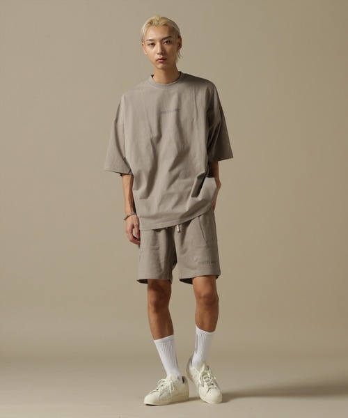 WHITELAND(ホワイトランド)の「【WEB&DEPOT限定】WHITELAND/ホワイトランド/OWL/LOGO SWT SHORTS/ロゴ スウェットショーツ(スウェットパンツ・メンズ・ブラック/ホワイト/カーキ・M/S/L)」の13枚目の写真