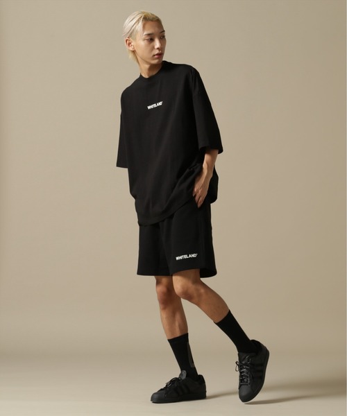 WHITELAND(ホワイトランド)の「【WEB&DEPOT限定】WHITELAND/ホワイトランド/OWL/LOGO SWT SHORTS/ロゴ スウェットショーツ(スウェットパンツ・メンズ・ブラック/ホワイト/カーキ・M/S/L)」の18枚目の写真
