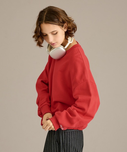 ★お値下げ★TRECODE スウェット SITRY トレーナー スウェット Ghost Half Zip Sweat shirt