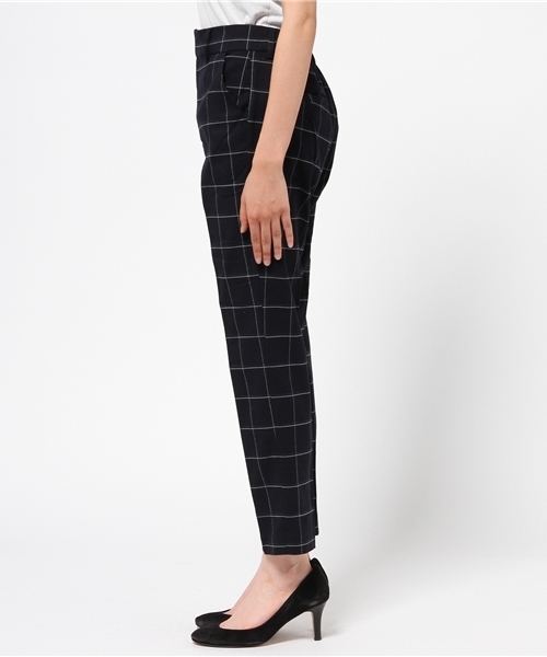 ROSE BUD（ローズバッド）の「LPT-15211 W/ELASTIC TAPERED PANTS（その他パンツ・レディース・ブラック/ネイビー・ONE SIZE）」の4枚目の写真