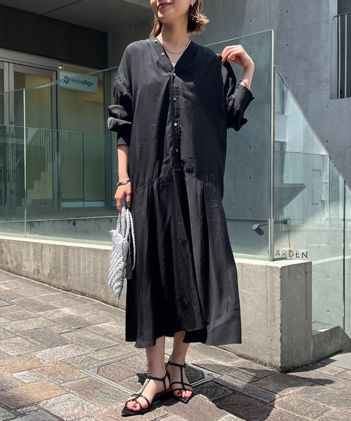 【セール】カラーレスワンピース（ワンピース）｜un dix cors（アンディコール）