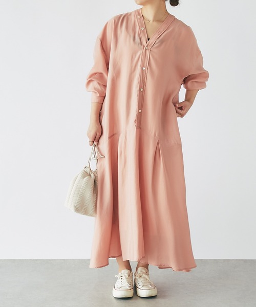 【セール】カラーレスワンピース（ワンピース）｜un dix cors（アンディコール）