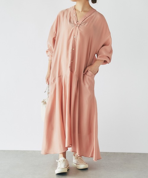 【セール】カラーレスワンピース（ワンピース）｜un dix cors（アンディコール）