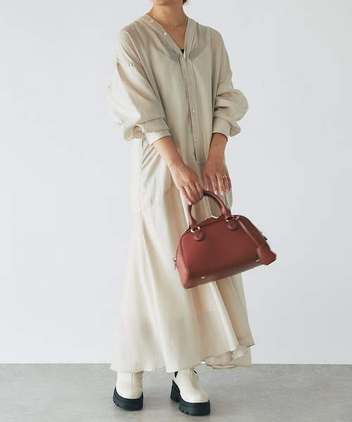 【セール】カラーレスワンピース（ワンピース）｜un dix cors（アンディコール）