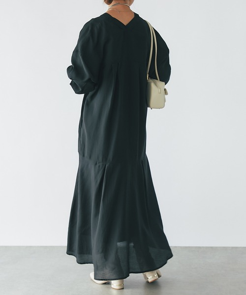 【セール】カラーレスワンピース（ワンピース）｜un dix cors（アンディコール）