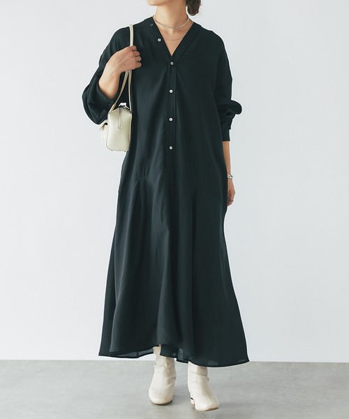 【セール】カラーレスワンピース（ワンピース）｜un dix cors（アンディコール）