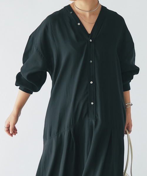 【セール】カラーレスワンピース（ワンピース）｜un dix cors（アンディコール）