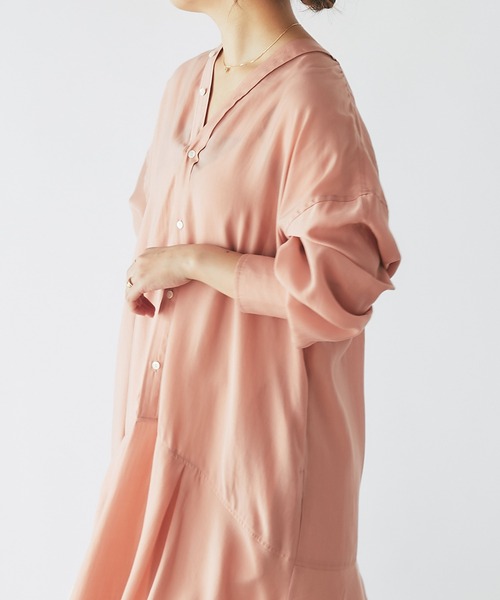 【セール】カラーレスワンピース（ワンピース）｜un dix cors（アンディコール）