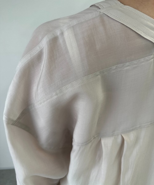 un dix cors（アンディコール）の「カラーレスワンピース（ワンピース・レディース・ブラック/オフホワイト/ピンク/チャコールグレー/ブルー・FREE）」の19枚目の写真