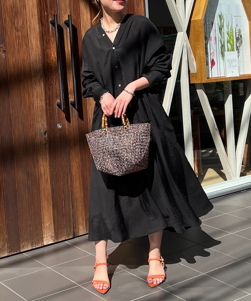 【セール】カラーレスワンピース（ワンピース）｜un dix cors（アンディコール）