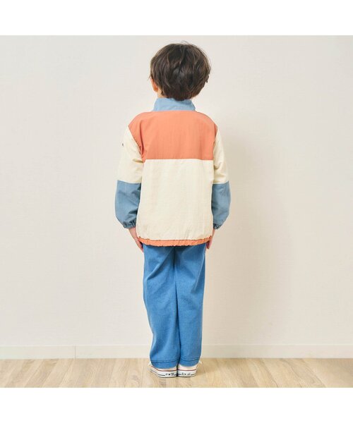 apres les cours（アプレレクール）の「【撥水加工/フードなし】バラエティウィンドブレーカー（ナイロンジャケット・キッズ・ライトグレー/その他12/その他3/その他11/ネイビー・130/100/120/90/80/140/110）」の17枚目の写真