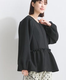 PICCIN | 【WEB限定】スポンジリバーフリル切替えブルゾン(ブルゾン)