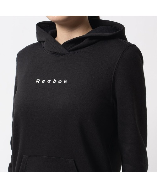 Reebok(リーボック)の「ランニング グラフィックフーディー / RUNNING GRAPHIC HOODIE(パーカー・レディース・ブラック・LARGE/MEDIUM/SMALL/XX-LARGE/X-LARGE)」の4枚目の写真
